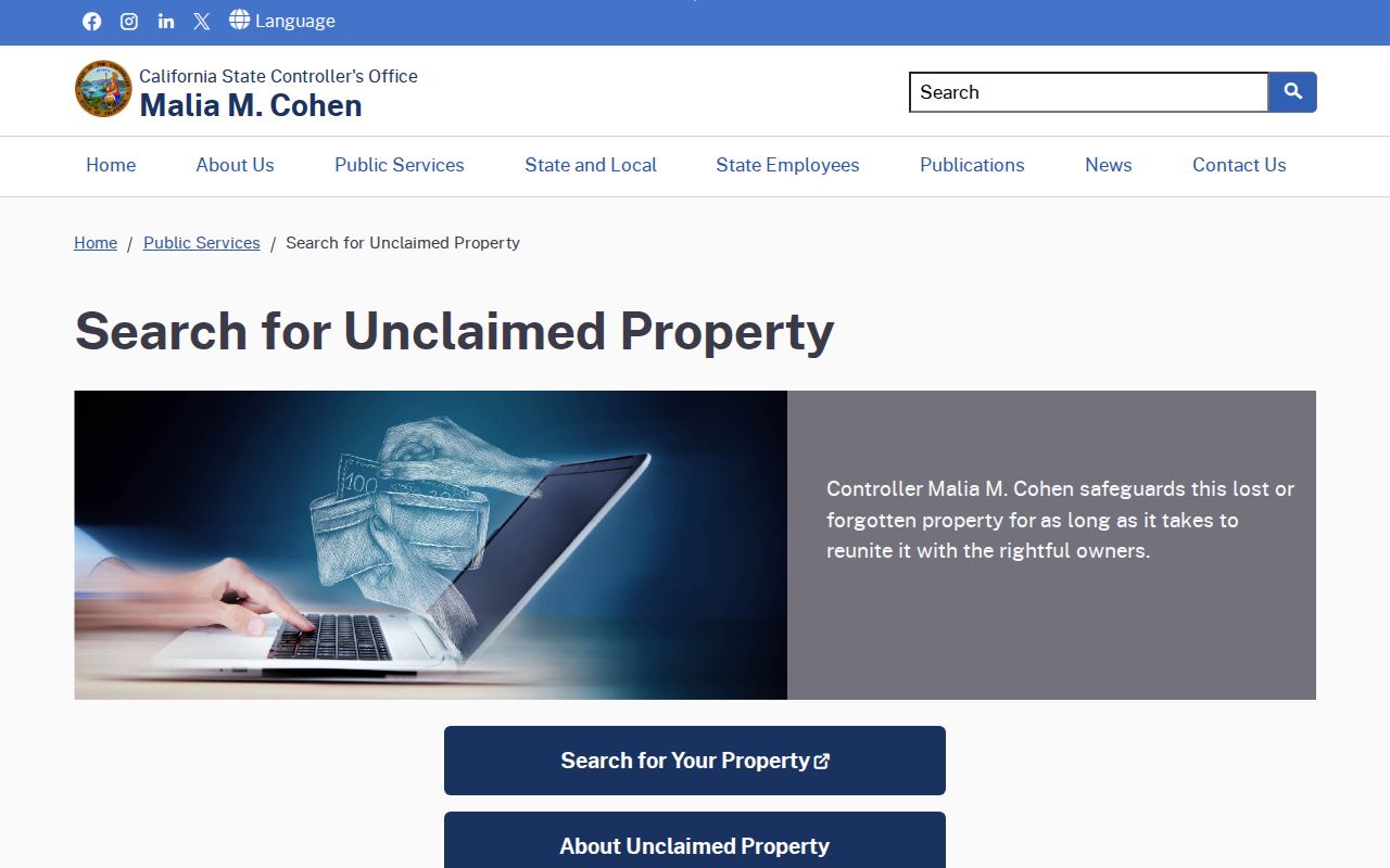 National City people directories using California unclaimed property names